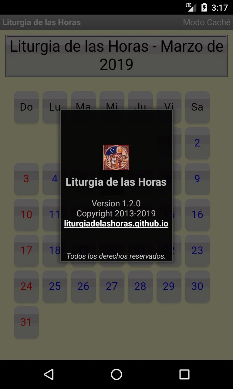 Liturgia de las Horas screenshot